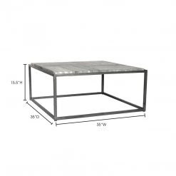 Moe's Living Room Winslow Marble Coffee Table