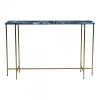 Moe's Living Room Blue Agate Console Table