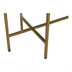 Moe's Living Room Blue Agate Console Table