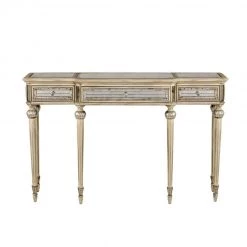 Best Master Furniture Dresden Mirrored Console