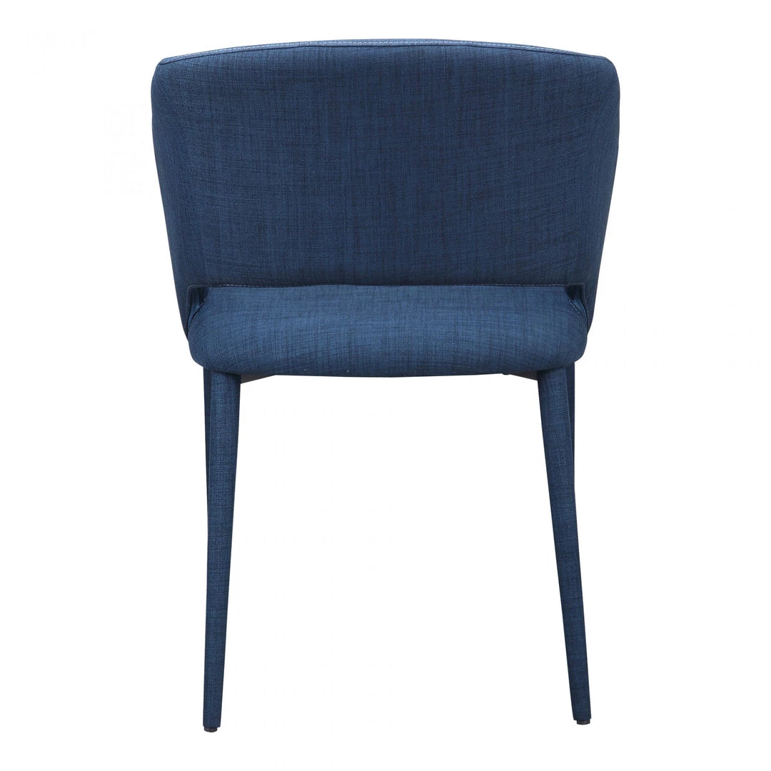 Moe's William Dining Chair Navy Blue