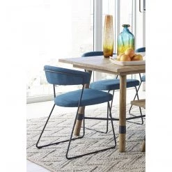 Moe's Adria Blue Dining Chair-Set Of 2 Dining Room