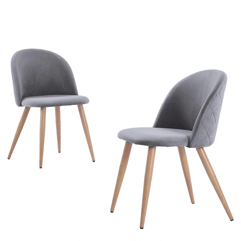 Oberlo Vickie Modern Velvet Dining Chairs (Set Of 2) Dining Room