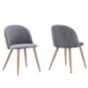 Oberlo Vickie Modern Velvet Dining Chairs (Set Of 2) Dining Room