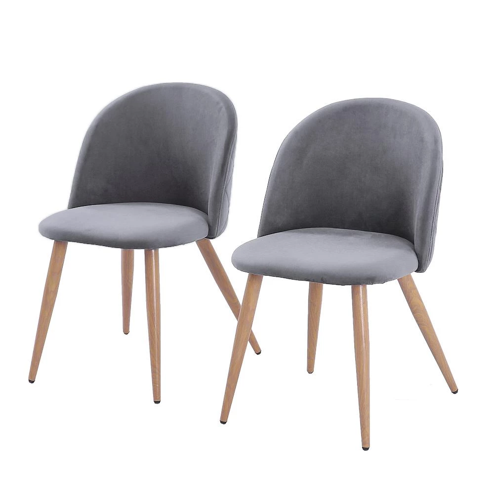 Oberlo Vickie Modern Velvet Dining Chairs (Set Of 2) Dining Room