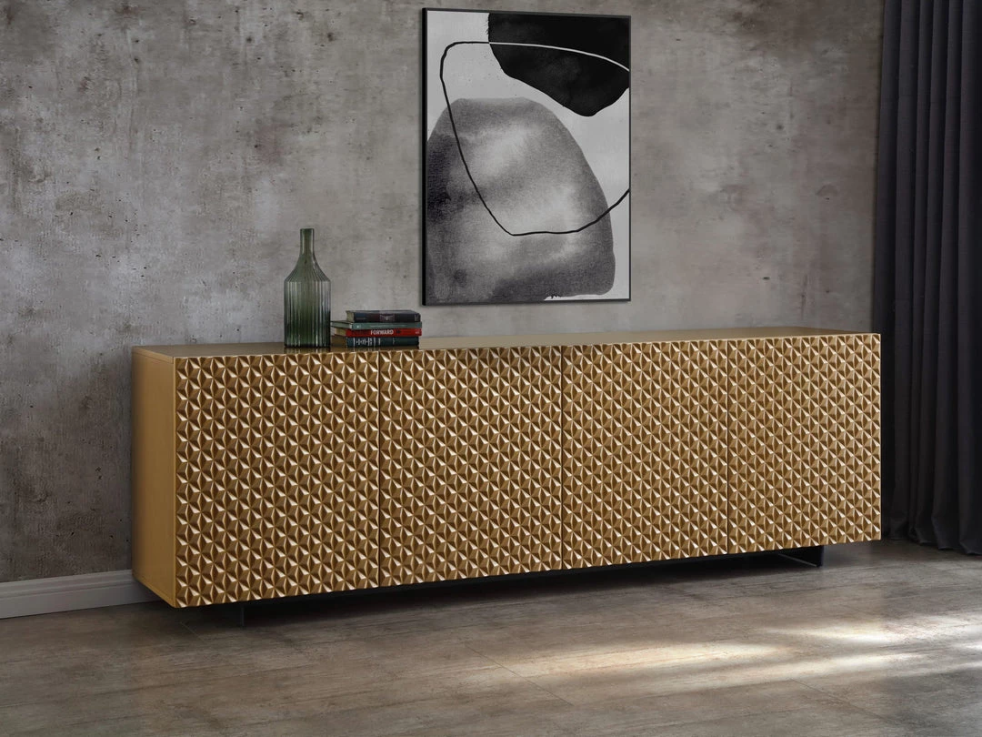 Whiteline Hamond 94" Wide Credenza