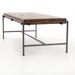 Four Hands Simien Coffee Table-Gunmetal