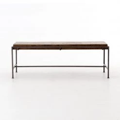 Four Hands Simien Coffee Table-Gunmetal