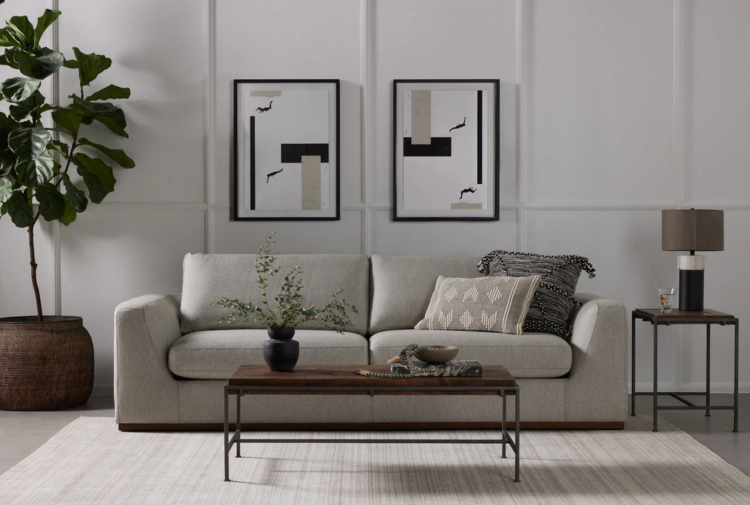 Four Hands Simien Coffee Table-Gunmetal