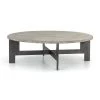 Four Hands Round Coffee Table With Iron