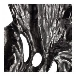 Moe's Coral Sculpture Small Black Nickel Home Decor