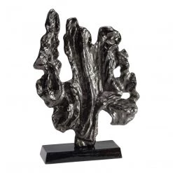 Moe's Home Decor Coral Sculpture Large Black Nickel