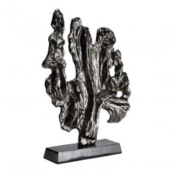 Moe's Home Decor Coral Sculpture Large Black Nickel