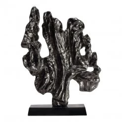 Moe's Home Decor Coral Sculpture Large Black Nickel