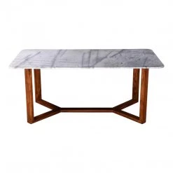 Moe's Jinxx Rectangular Dining Table Brown Dining Room