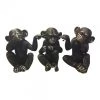Moe's Home Decor He Did It Chimps Set Of 3