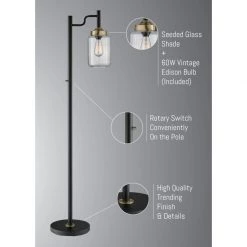 Lite Source Luken Floor Lamp Lighting