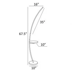 Lite Source Monita Floor Lamp Lighting