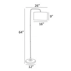 Lite Source Orea Floor Lamp Lighting