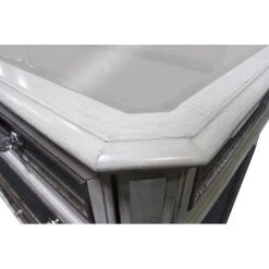 Best Master Furniture Dresden Mirrored Hall Chest