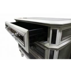 Best Master Furniture Dresden Mirrored Hall Chest