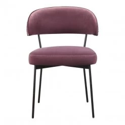 Moe's Dolce Dining Chair Green Velvet-Set Of 2