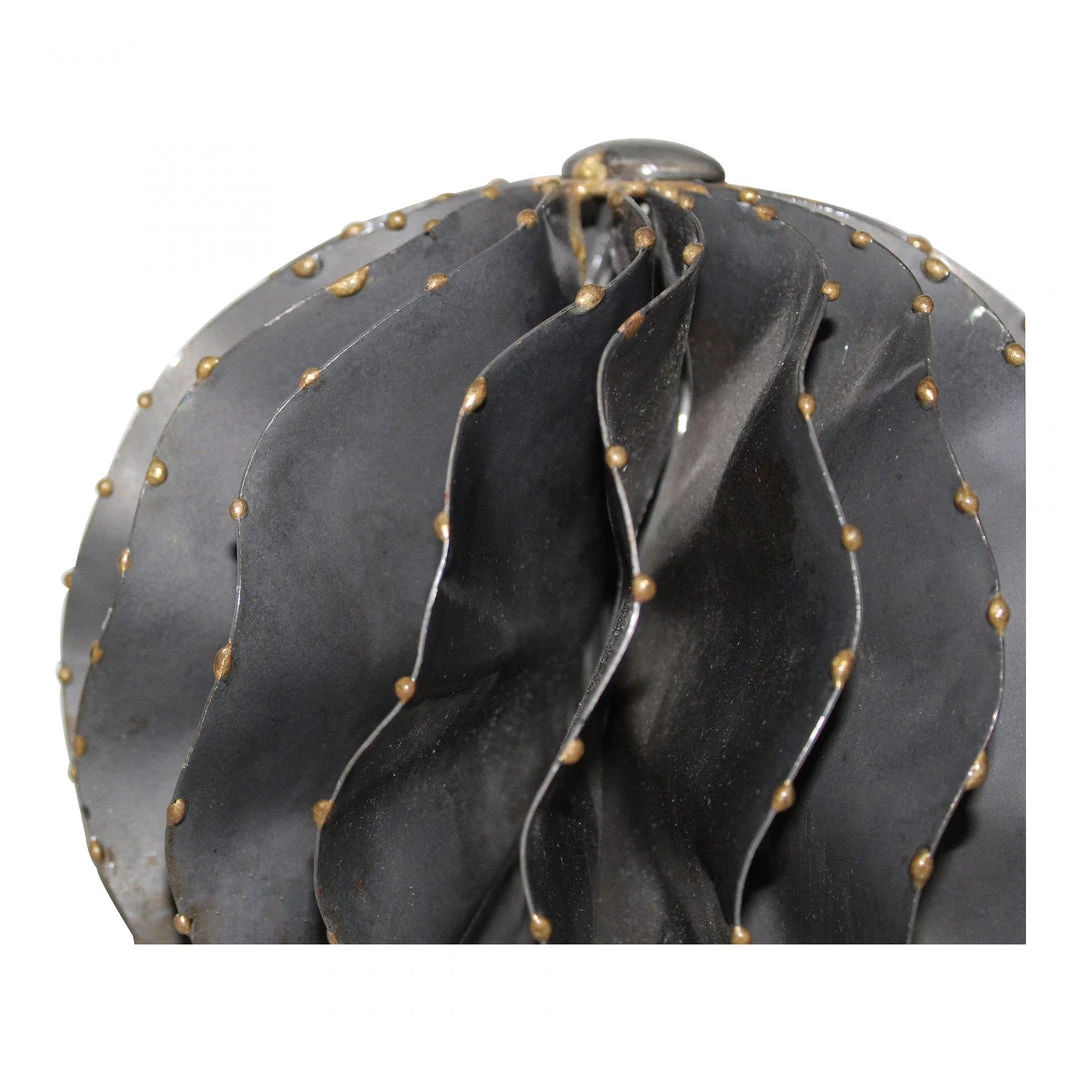 Moe's Iron Orb White Marble