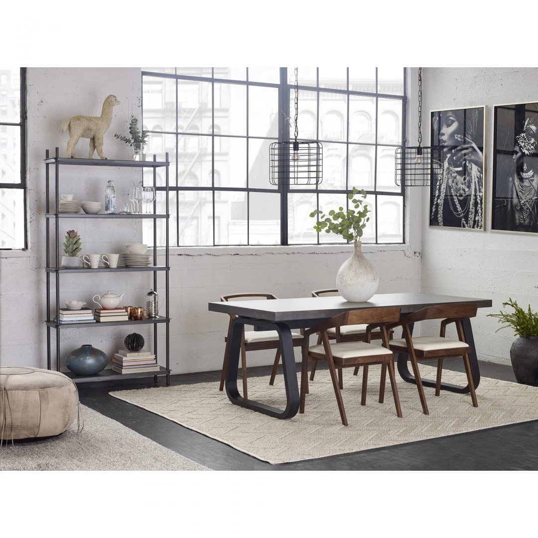 Moe's Iron Orb White Marble