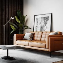 Moroni Murray Tan Sofa Living Room