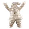 Moe's Home Decor Silver Santa Statue