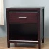 Modus Furniture Nevis Nightstand With Charging Station Bedroom