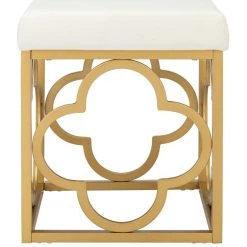 Safavieh Fleur Square Ottoman