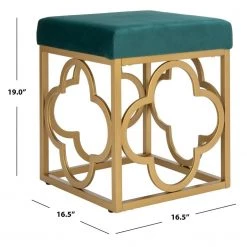 Safavieh Fleur Square Ottoman