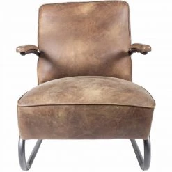 Moe's Living Room Perth Club Chair Light Brown