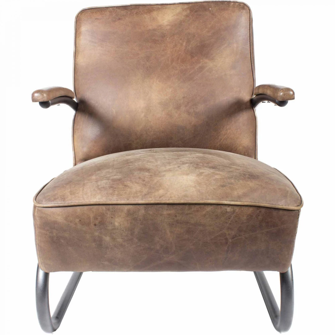 Moe's Living Room Perth Club Chair Light Brown