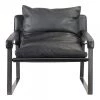 Moe's Living Room Connor Club Chair Black