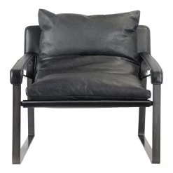 Moe's Living Room Connor Club Chair Black