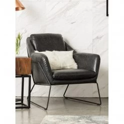 Moe's Greer Club Chair Black