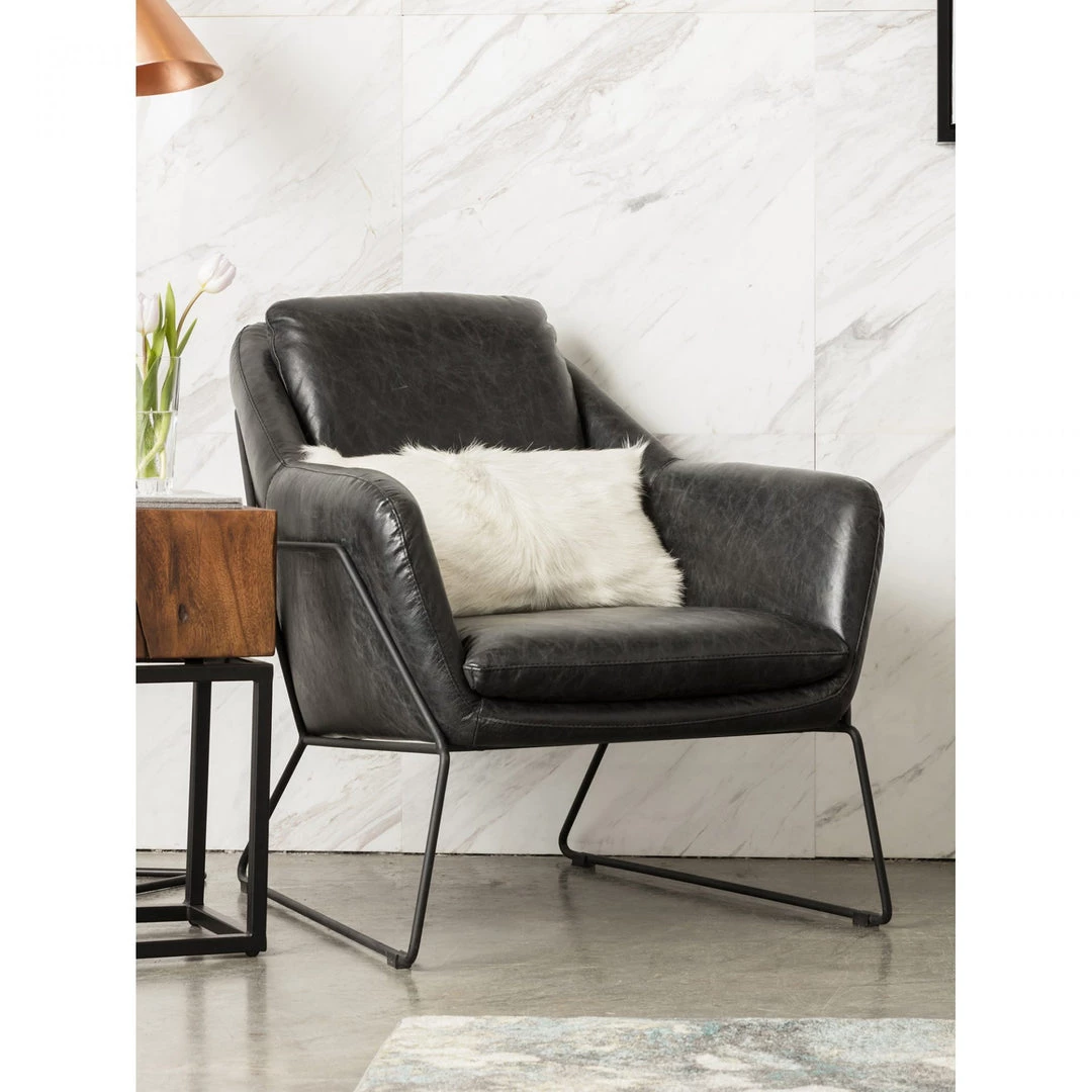 Moe's Greer Club Chair Black