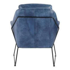 Moe's Greer Club Chair Blue