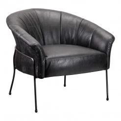 Moe's Gordon Arm Chair Black