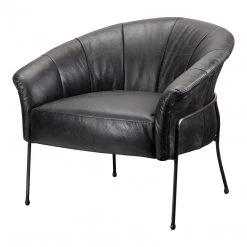 Moe's Gordon Arm Chair Black
