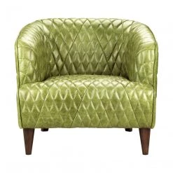 Moe's Magdelan Tufted Leather Arm Chair