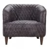 Moe's Magdelan Tufted Leather Arm Chair