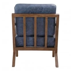 Moe's Drexel Arm Chair Blue