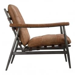 Moe's Living Room Shubert Accent Chair Cappuccino