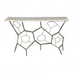 Moe's Living Room Positano Terrazzo Console Table