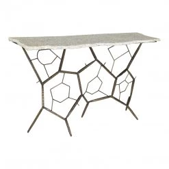 Moe's Living Room Positano Terrazzo Console Table