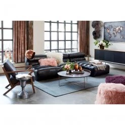 Moe's Living Room Ramsay Signature Modular Sectional Antique Black