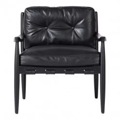 Moe's Living Room Turner Leather Chair